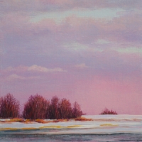 pink-snow-sunset